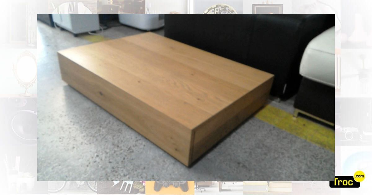 Achat TABLE BASSE 2 TIROIRS Occasion Gemenos Troc