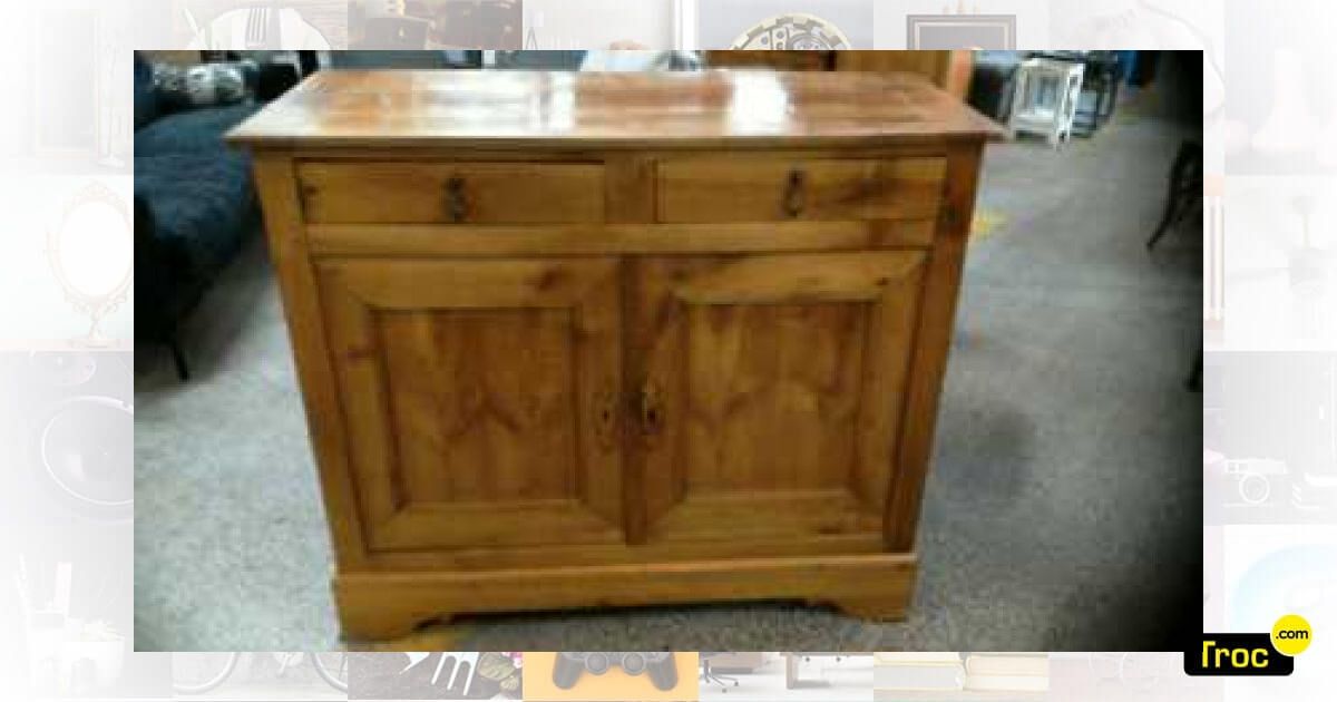 Achat BUFFET BAS 2 PORTES Occasion Rennes Troc