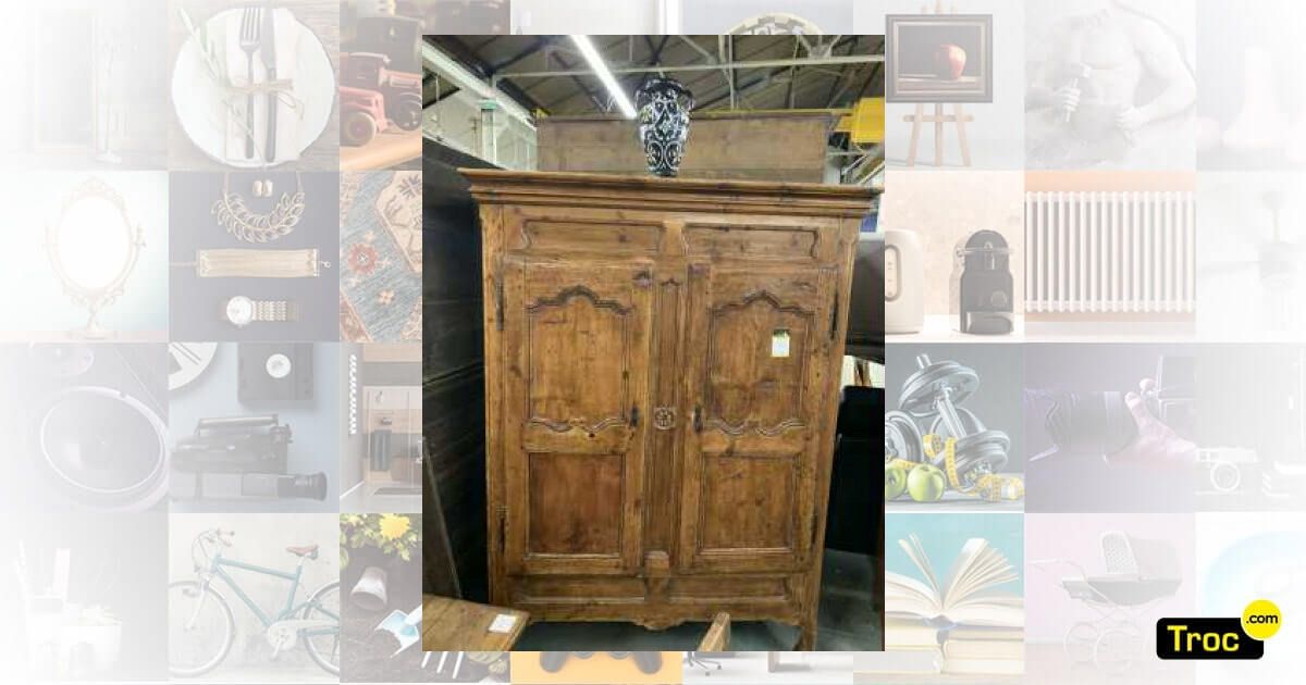 Achat ARMOIRE ALPAGE SAPIN occasion - Albertville Troc.com