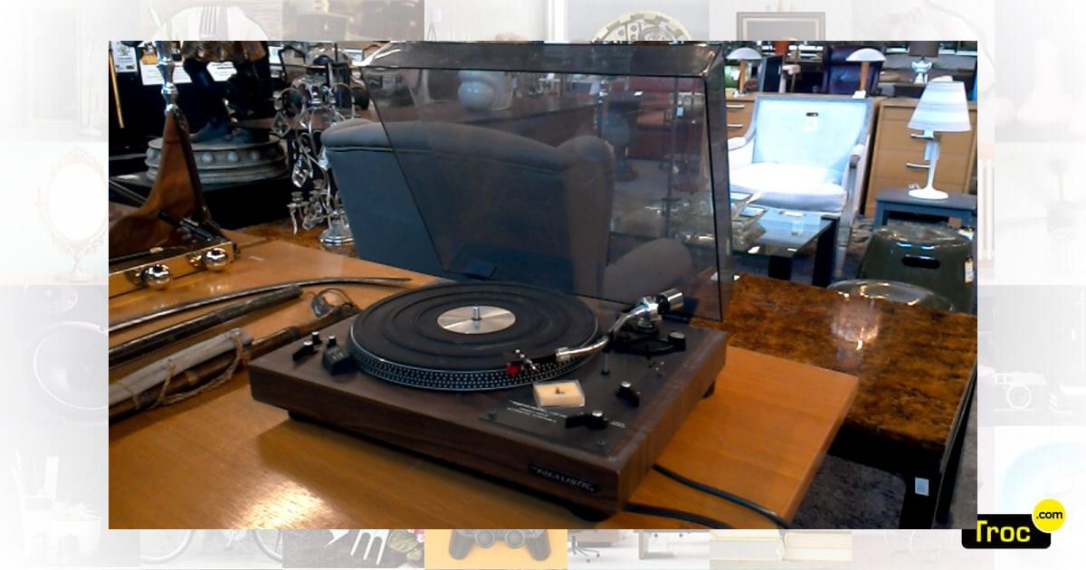 Câble RCA d'origine de remplacement de platine vinyle modèle réaliste  vintage Lab-400 -  France