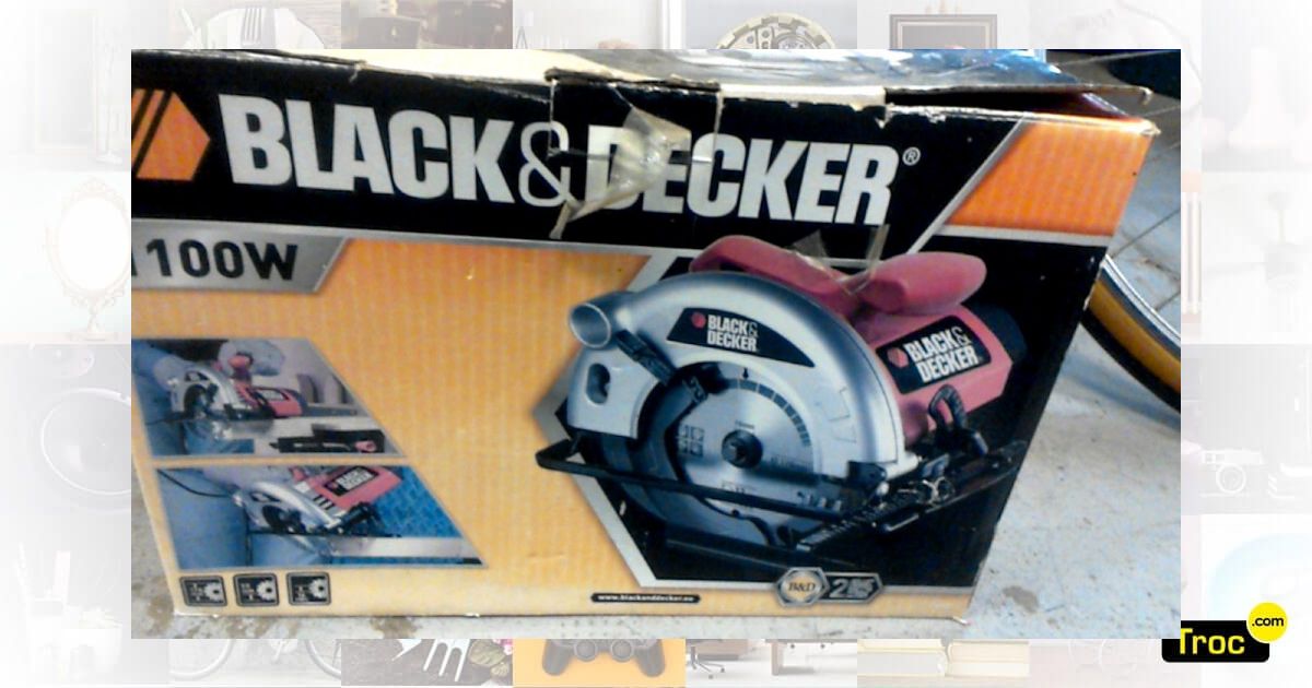 regelmatig avond gemakkelijk te kwetsen Tweedehands aankoop en verkoop CIRKELZAAG BLACK EN DECKER-Esch-sur-Alzette  | Troc.com