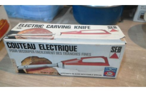 couteau électrique moulinex vintage - Vendu
