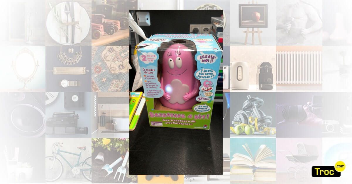 Achat JOUET BARBAPAPA A DIT occasion - Grigny