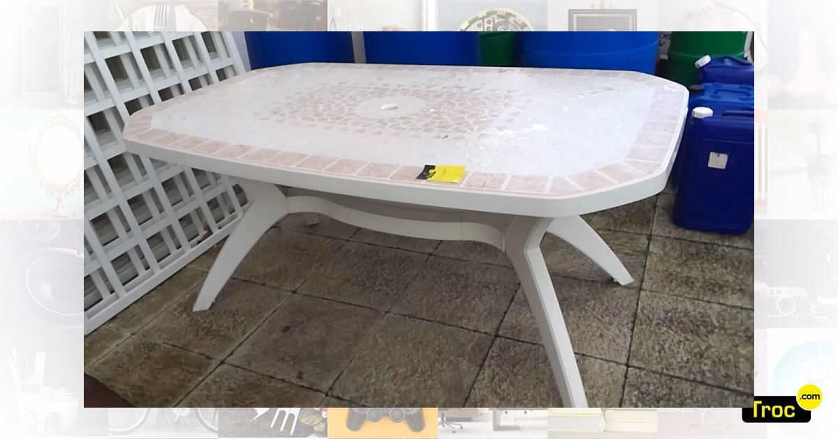 Achat Table De Jardin Occasion Chenove Troc Com