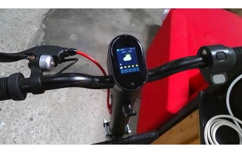 Support de guidon de vélo arc-en-ciel pour trottinette électrique