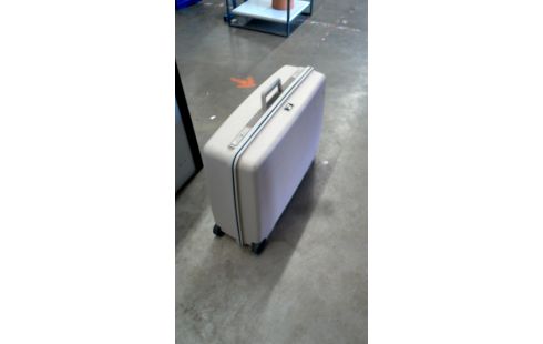 VALISE TISSU VERT LANCEL occasion - Troc 35